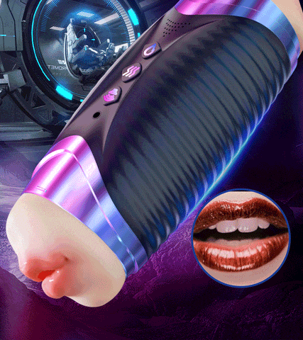 Black Hole Pro Automatic Male Masturbator with Heating and Moaning Function Dual Open Ended Male Masterbator Stroker 13