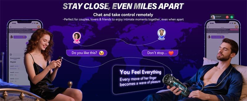 Hotsvibe AI Interactive Male Masturbator Sex Toys for Men with 7 Thrusting & 7 Rotating Modes Hands Free Sex Machine