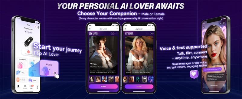 Hotsvibe AI Interactive Male Masturbator Sex Toys for Men with 7 Thrusting & 7 Rotating Modes Hands Free Sex Machine