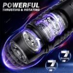 Hotsvibe AI Interactive Male Masturbator Sex Toys for Men with 7 Thrusting & 7 Rotating Modes Hands Free Sex Machine - Image 2