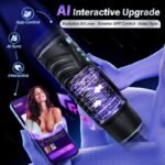 Hotsvibe AI Interactive Male Masturbator Sex Toys for Men with 7 Thrusting & 7 Rotating Modes Hands Free Sex Machine - Image 3