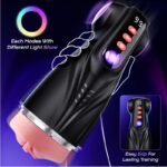 Hotsvibe 9 Sucking & 9 Vibrating Male Masturbator APP Adult Toys Mens Sex Toy - 3 Sleeves Sets Pocket Pussy - Image 7