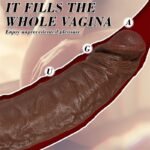 11.02 Inch Cliff Realistic Dildo for Women Body-Safe Silicone Dildos with Soft Lifelike Skin Suction Cup - Image 6