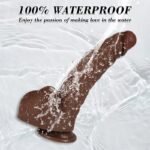 11.02 Inch Cliff Realistic Dildo for Women Body-Safe Silicone Dildos with Soft Lifelike Skin Suction Cup - Image 7