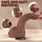 11.02 Inch Steve Realistic Big Dildo Sex Toy Body-Safe Silicone Dildos with Soft Lifelike Skin Suction Cup - Image 5