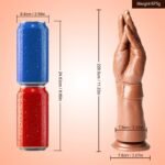 11.22 Inch Realistic Hand Dildo With Graduated Fingers Dildo and with Strong Suction Cup for Deepest Sex - Image 7