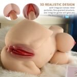 15.87LB Meg Life-Size Sex Doll Torso Masturbator with Silicone Big Breasts and Vagina - Image 6