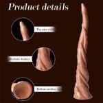 17.5 Inch Fantasy Monster Tentacle Dildo, Extra Long Dildo XXXL Dildo for G-Spot Anal Strap On Play - Image 2