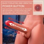 17.63LB Johnson Life-Size Male Sex Doll Torso Masturbator with Strong 7 Thrusting Vibrating Dildo - Image 3
