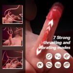 21.5LB Hermosa Vibrating Shemale Sex Doll Torso Masturbator with 7 Inch Thrusting Dildo - Image 2