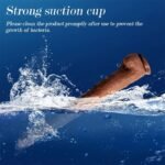 22 Inch Jared Real Skin Super Long Realistic Huge Dildo with Strong Suction Cup for Hands-Free Play - Image 6