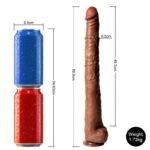 22 Inch Jared Real Skin Super Long Realistic Huge Dildo with Strong Suction Cup for Hands-Free Play - Image 7