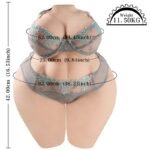 25.35LB Irma BBW Soft Big Ass Sex Doll Torso Masturbator with Big Breasts and Vagina - Image 9