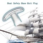 3 Pcs Clear Crystal Butt Plug Glass Anal Trainer Set Anal Plugs with Boat-Shaped Safety Base - Image 3