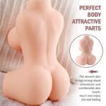 5.38LB Deb Sex Doll Torso Masturbator with Vagina and Soft Anal Breasts - Image 4