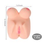 5.95LB Joyce Sex Torso Masturbator Love Doll Realistic Boobs Pocket Pussy - Image 11