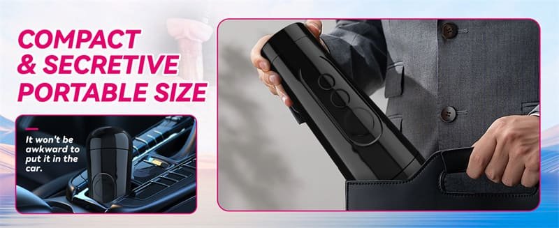 7.5in Depth Soft Pocket Pussy Vagina Textured Hotsvibe Manual Realistic Male Masturbator Cup 10