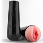 7.5in Depth Soft Pocket Pussy Vagina Textured, Hotsvibe Manual Realistic Male Masturbator Cup