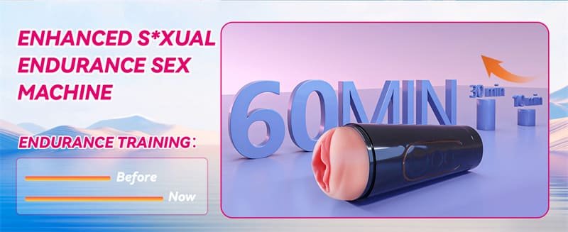7.5in Depth Soft Pocket Pussy Vagina Textured Hotsvibe Manual Realistic Male Masturbator Cup 9