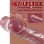 8.07inch Harriet Realistic Big Dildo Sex Toy with 10 Vibration & 3 Thrusting Modes, Soft Silicone, Suction Cup, Remote Control - Image 4