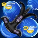 AAV Hell Flower Prostate Massager Anal Toys with 9 Tension Shock Flapping Thrusting Vibrating Anal Vibrator APP Control - Image 4