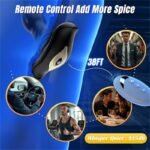 AAV Hell Flower Prostate Massager Anal Toys with 9 Tension Shock Flapping Thrusting Vibrating Anal Vibrator APP Control - Image 7