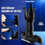 AAV Hell Flower Prostate Massager Anal Toys with 9 Tension Shock Flapping Thrusting Vibrating Anal Vibrator APP Control - Image 8