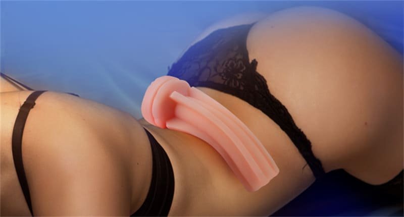 Deep Textured Fleshy Pocket Pussy Hotsvibe Body Safe TPE Realistic Male Masturbator for Men 10