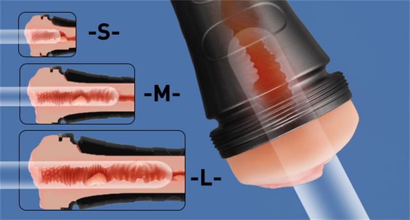 Deep Textured Fleshy Pocket Pussy Hotsvibe Body Safe TPE Realistic Male Masturbator for Men 12