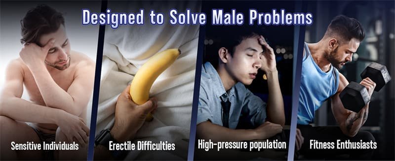 Devil’s Claw Male Masturbator Penis Vibrator with 10 Licking & Vibrating for Glans Nipple 360° Wrapped Stimulation