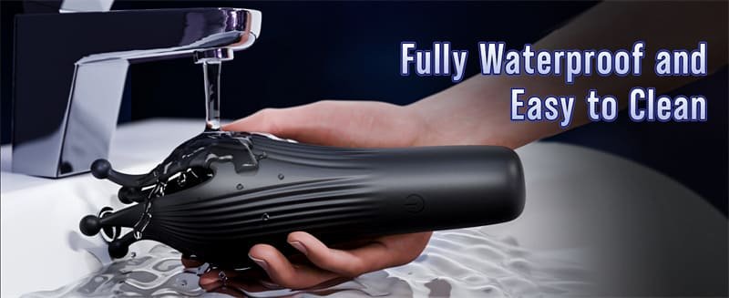 Devil’s Claw Male Masturbator Penis Vibrator with 10 Licking & Vibrating for Glans Nipple 360° Wrapped Stimulation