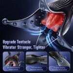 Devil’s Claw Male Masturbator Penis Vibrator with 10 Licking & Vibrating for Glans Nipple 360° Wrapped Stimulation - Image 4