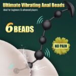 Hotsvibe 14.2 Inch Long Vibrating Anal Beads Male Sex Toy with 10 Vibrations Large Flexible Silicone Anal Plug - Image 2