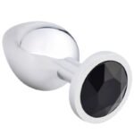 Hotsvibe 3 Pcs Luxury Jewel Butt Plug​ Beginner Black Anal Plug Sex Toy Anal Training Kit for Men Women - Image 4