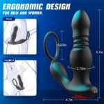 Hotsvibe 7 Vibrations Prostate Massager Anal Vibrator with Remote Control P Spot Massager Anal Sex Toys - Image 7