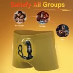 Hotsvibe 7 Vibrations Prostate Massager with Cock Ring Anal Sex Toys Anal Vibrator with APP Remote Control - Image 3