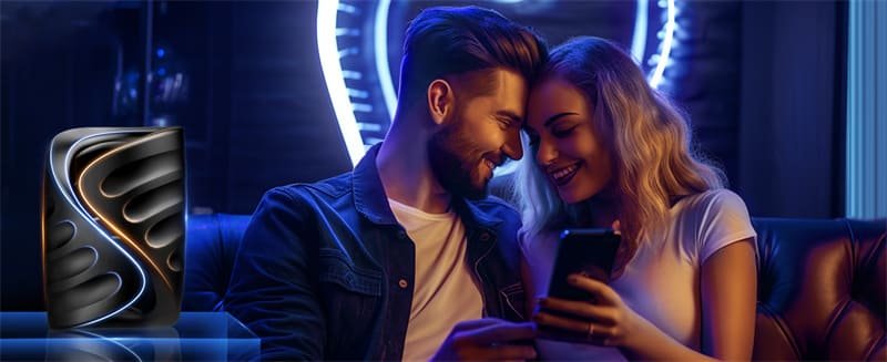 Hotsvibe 9 Powerful Vibration Male Masturbator Penis Training Vibrator with APP Control Strokers Glans Trainer 17