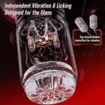 Hotsvibe AI Sync Hands-Free Male Masturbator Stroker with 7 Thrusting & Rotating 7 Licking & Vibrating & One-Click Burst - Image 4