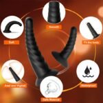 Hotsvibe Anal Plug Pack of 3 Anal Toys Silicone Butt Plug for Beginners Advanced Players Anal Trainer with Suction Base - Image 4