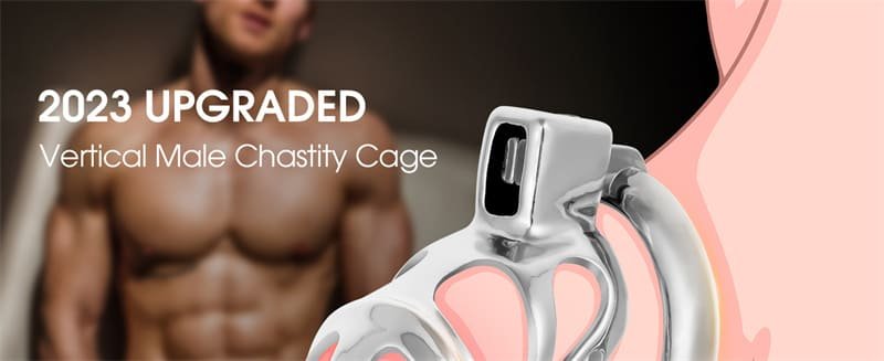 Hotsvibe Chastity Cage for Men with 3 Active Rings & Keys Zinc Alloy Hidden Lock Chastity Device 4 Hotsvibe Chastity Cage for Men with 3 Active Rings & Keys Zinc Alloy Hidden Lock Chastity Device
