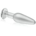 Hotsvibe Conical Glass Butt Plug, 3Pcs Transparent Anal Plug Glass Anal Sex toys for Women Men Couples - Image 4
