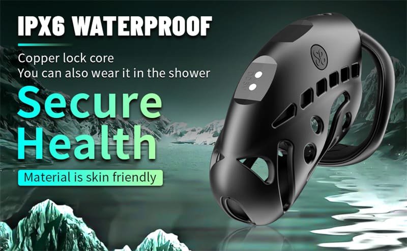 Hotsvibe Electric Shock Male Chastity Cage with 9 Vibrations Chastity Devices Cock Cage BDSM Sex Toys for Men 11