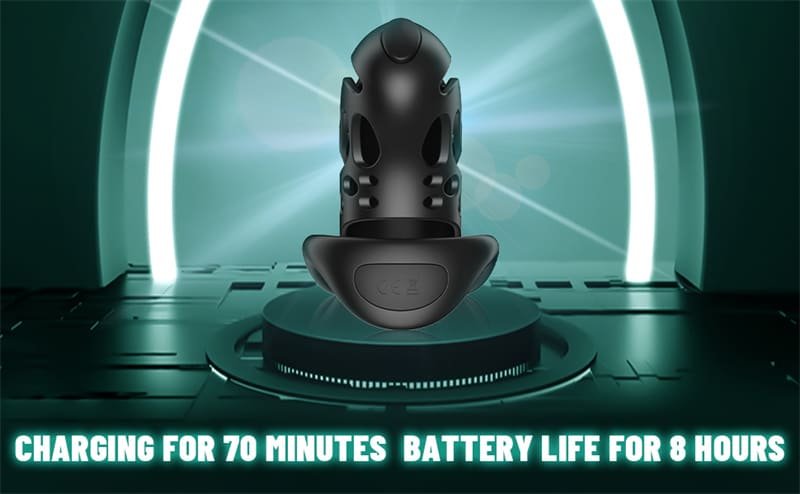 Hotsvibe Electric Shock Male Chastity Cage with 9 Vibrations Chastity Devices Cock Cage BDSM Sex Toys for Men 6 Hotsvibe Electric Shock Male Chastity Cage with 9 Vibrations Chastity Devices Cock Cage BDSM Sex Toys for Men 13