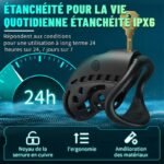 Hotsvibe Electric Shock Male Chastity Cage with 9 Vibrations Chastity Devices Cock Cage BDSM Sex Toys for Men - Image 3