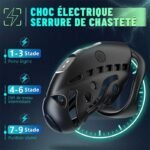 Hotsvibe Electric Shock Male Chastity Cage with 9 Vibrations Chastity Devices Cock Cage BDSM Sex Toys for Men - Image 7