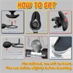 Hotsvibe Inflatable Butt Plug Expandable with 10 Vibrations Silicone Adjustable Inflatable Anal Plug Anal Toy - Image 2