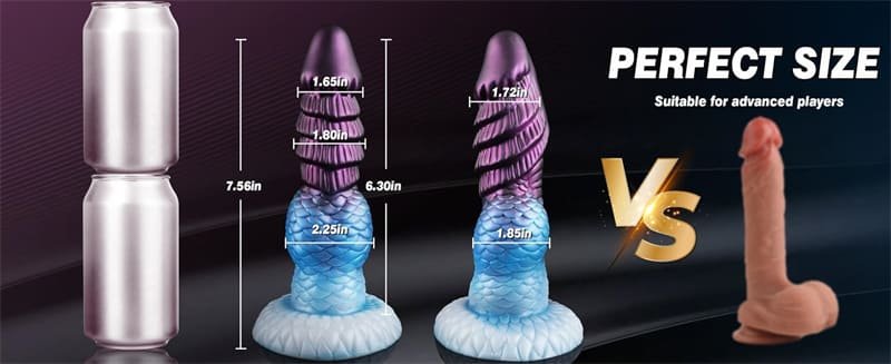 Hotsvibe Inflatable Butt Plug Horse Knot Dildo Animal Dog Dildos with Strong Suction Cup Large Anal Dildo
