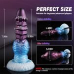 Hotsvibe Inflatable Butt Plug Horse Knot Dildo Animal Dog Dildos with Strong Suction Cup Large Anal Dildo - Image 3