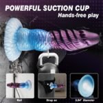 Hotsvibe Inflatable Butt Plug Horse Knot Dildo Animal Dog Dildos with Strong Suction Cup Large Anal Dildo - Image 7