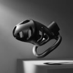 Hotsvibe Male Chastity Cage with 3 Sizes Rings and Invisible Lock Lightweight Chastity Devices - Image 2